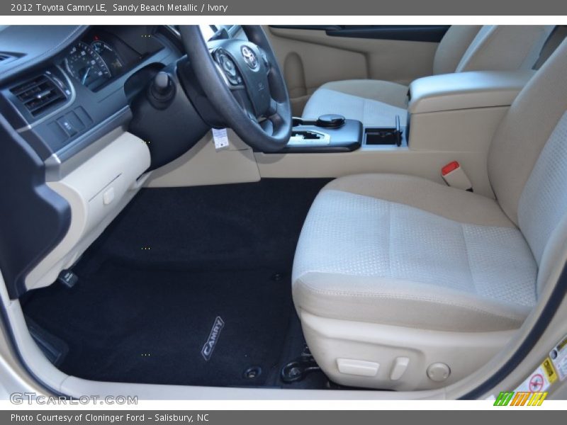 Sandy Beach Metallic / Ivory 2012 Toyota Camry LE