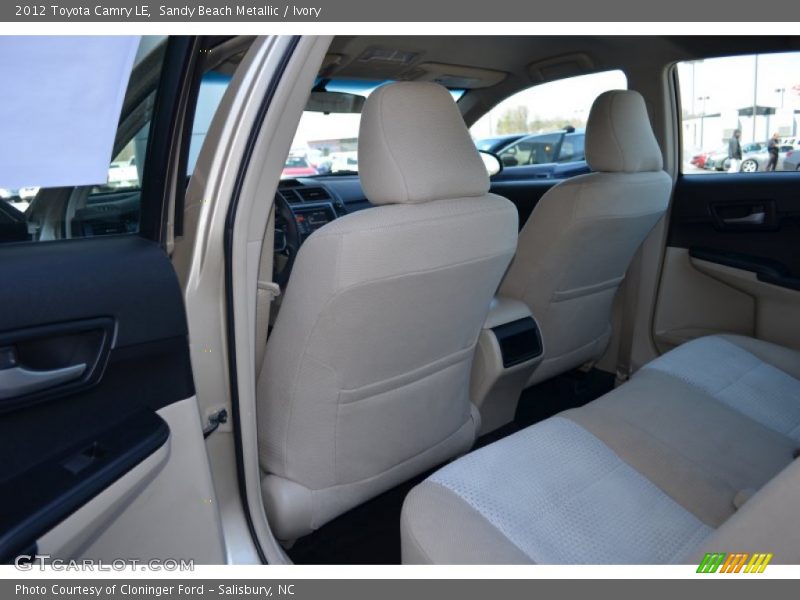 Sandy Beach Metallic / Ivory 2012 Toyota Camry LE
