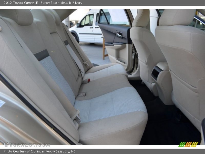 Sandy Beach Metallic / Ivory 2012 Toyota Camry LE