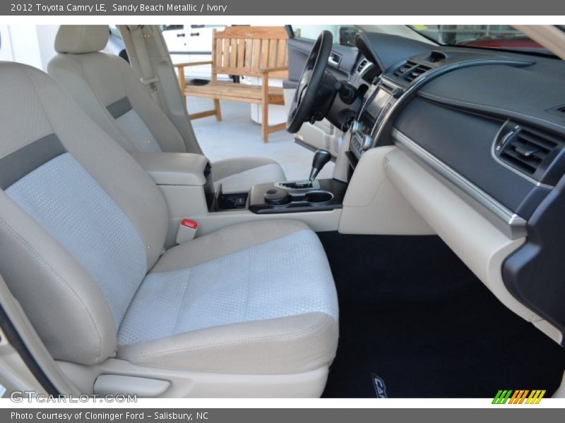 Sandy Beach Metallic / Ivory 2012 Toyota Camry LE