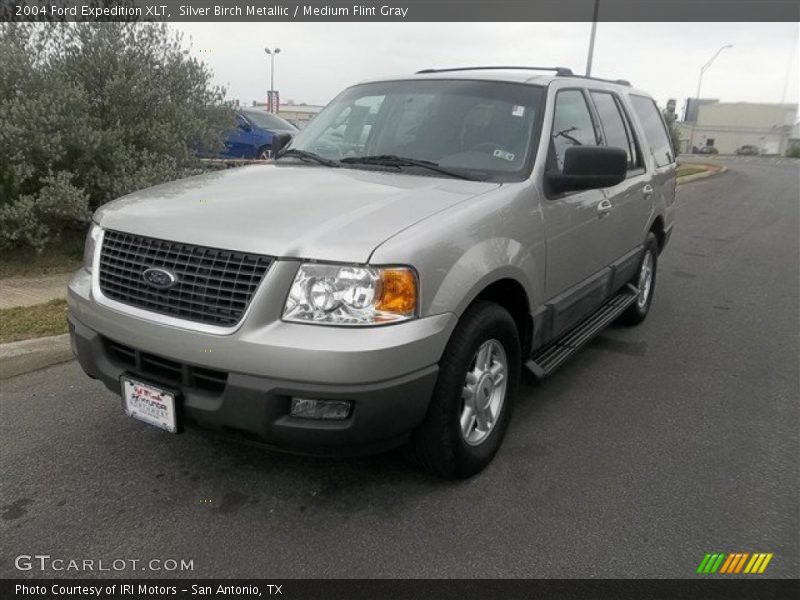 Silver Birch Metallic / Medium Flint Gray 2004 Ford Expedition XLT