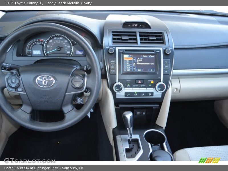 Sandy Beach Metallic / Ivory 2012 Toyota Camry LE