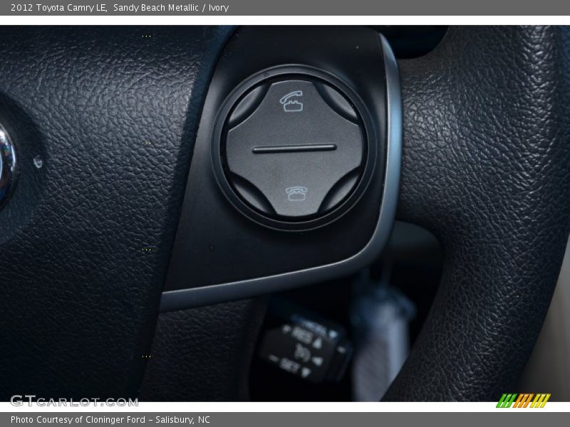 Sandy Beach Metallic / Ivory 2012 Toyota Camry LE