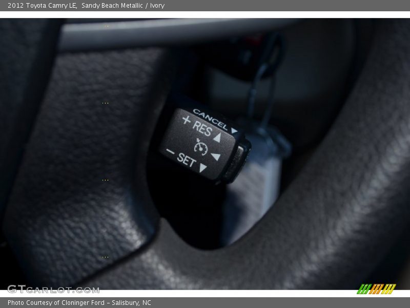 Sandy Beach Metallic / Ivory 2012 Toyota Camry LE