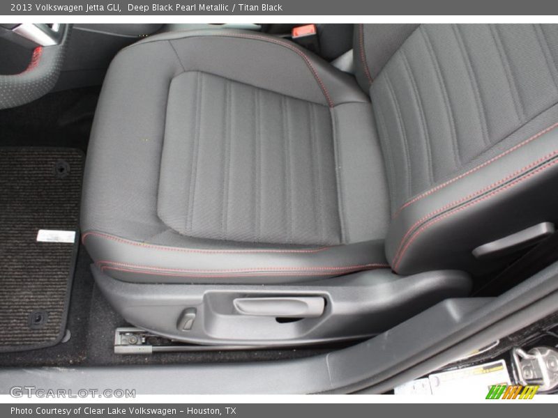 Front Seat of 2013 Jetta GLI