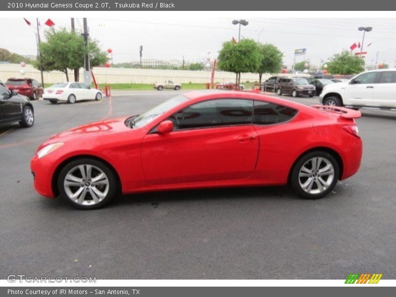 Tsukuba Red / Black 2010 Hyundai Genesis Coupe 2.0T