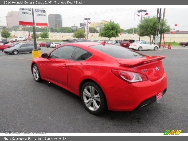 Tsukuba Red / Black 2010 Hyundai Genesis Coupe 2.0T