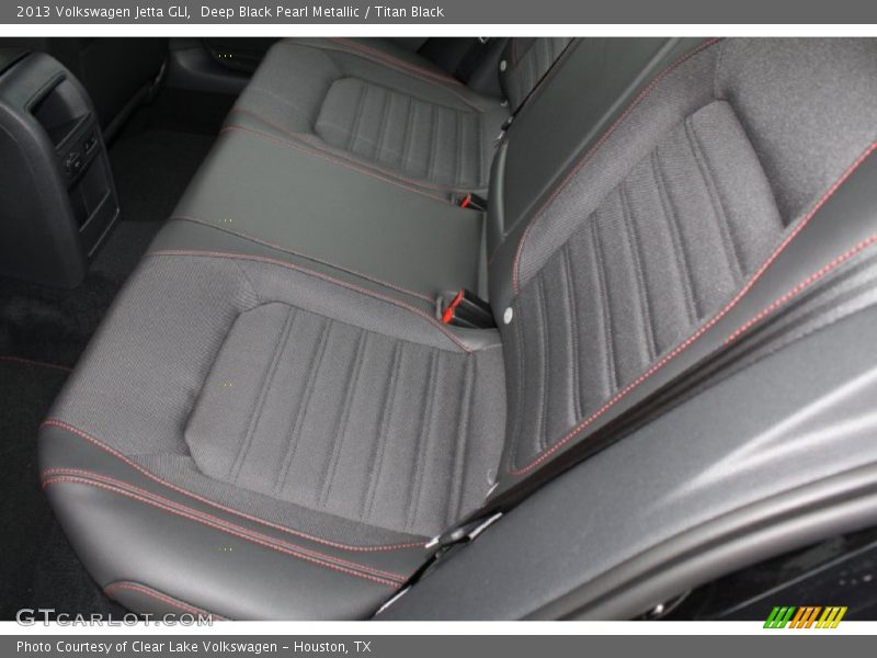 Rear Seat of 2013 Jetta GLI