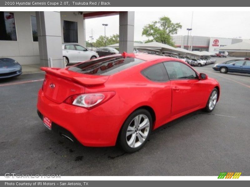 Tsukuba Red / Black 2010 Hyundai Genesis Coupe 2.0T