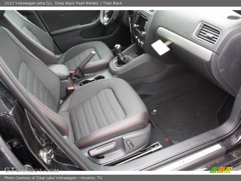 Front Seat of 2013 Jetta GLI