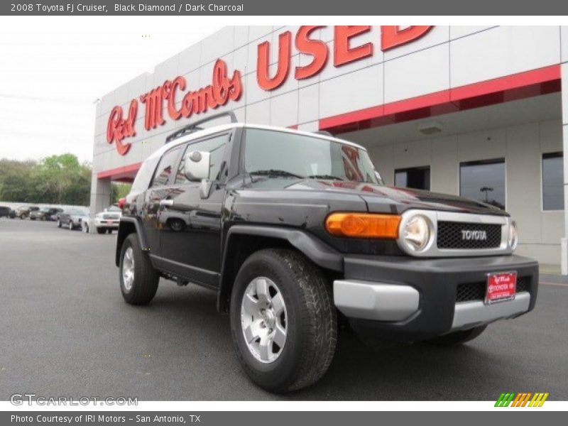 Black Diamond / Dark Charcoal 2008 Toyota FJ Cruiser