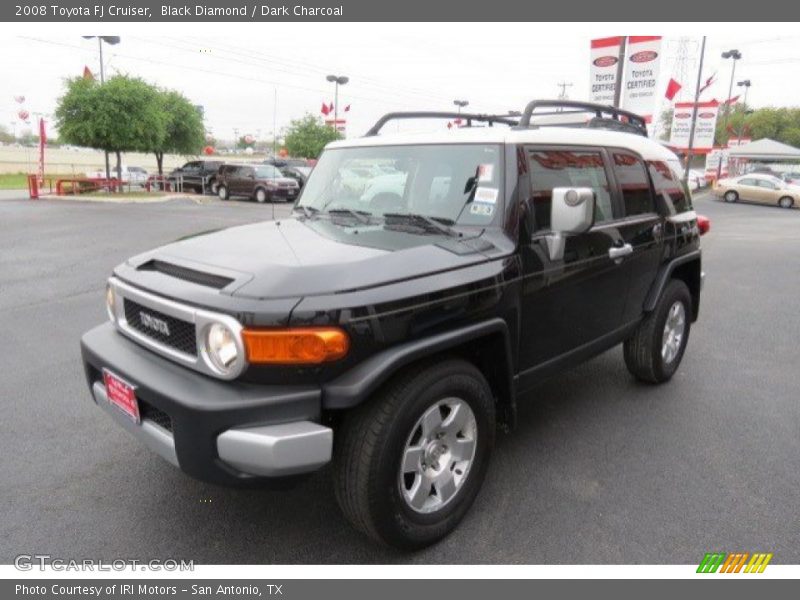 Black Diamond / Dark Charcoal 2008 Toyota FJ Cruiser