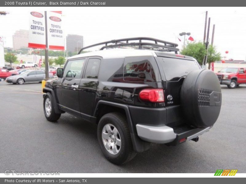 Black Diamond / Dark Charcoal 2008 Toyota FJ Cruiser