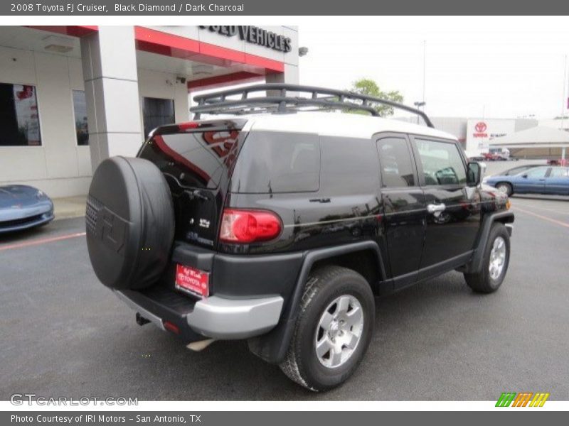 Black Diamond / Dark Charcoal 2008 Toyota FJ Cruiser