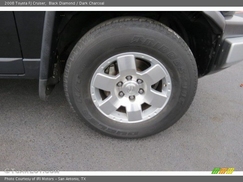Black Diamond / Dark Charcoal 2008 Toyota FJ Cruiser