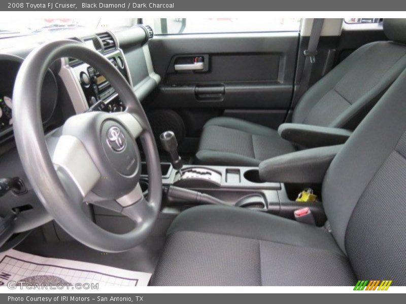 Black Diamond / Dark Charcoal 2008 Toyota FJ Cruiser