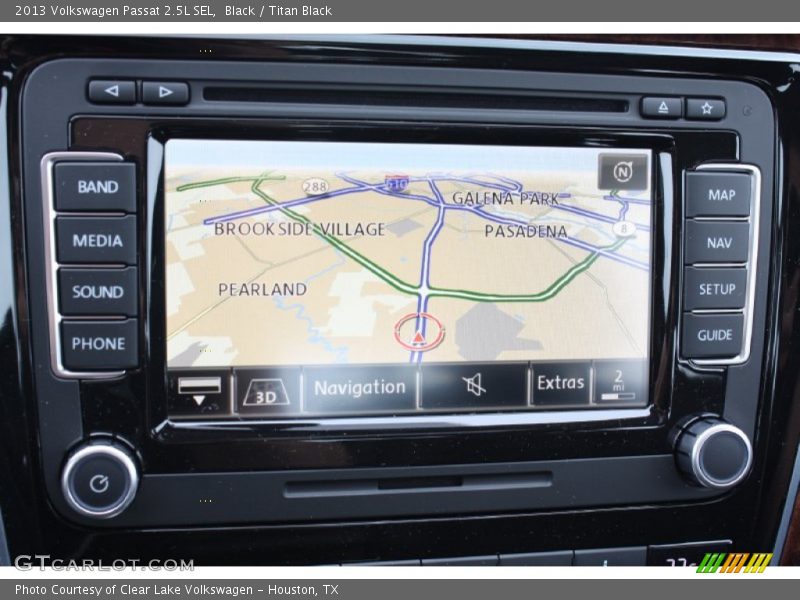 Black / Titan Black 2013 Volkswagen Passat 2.5L SEL