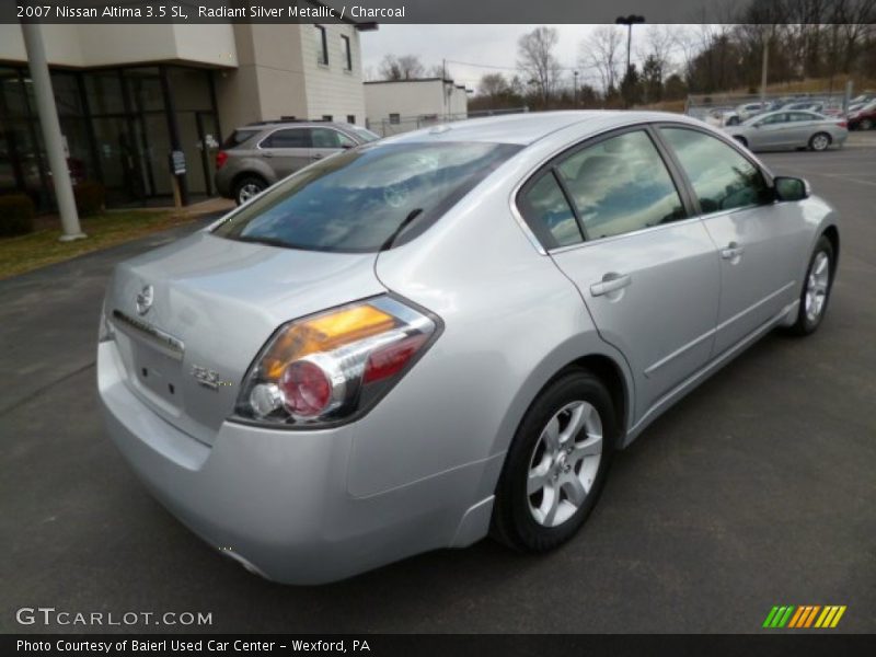 Radiant Silver Metallic / Charcoal 2007 Nissan Altima 3.5 SL