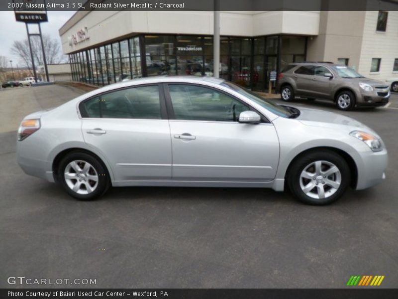 Radiant Silver Metallic / Charcoal 2007 Nissan Altima 3.5 SL