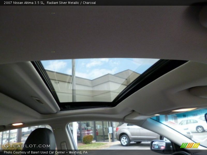 Radiant Silver Metallic / Charcoal 2007 Nissan Altima 3.5 SL