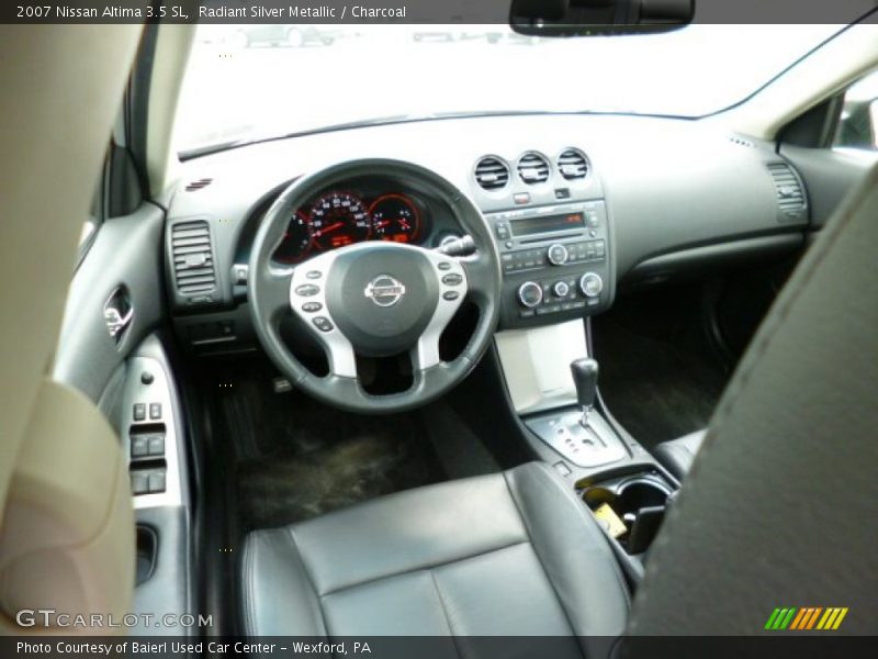 Radiant Silver Metallic / Charcoal 2007 Nissan Altima 3.5 SL