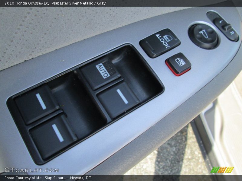 Alabaster Silver Metallic / Gray 2010 Honda Odyssey LX