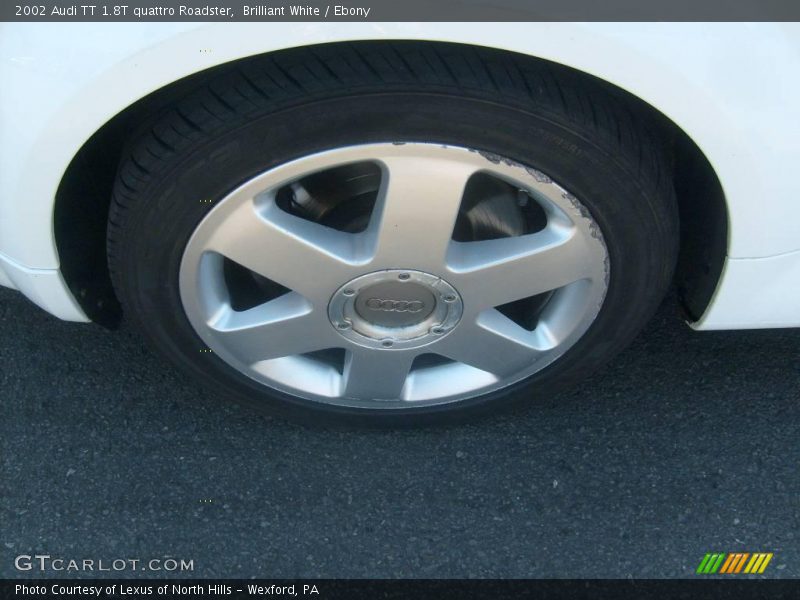 Brilliant White / Ebony 2002 Audi TT 1.8T quattro Roadster