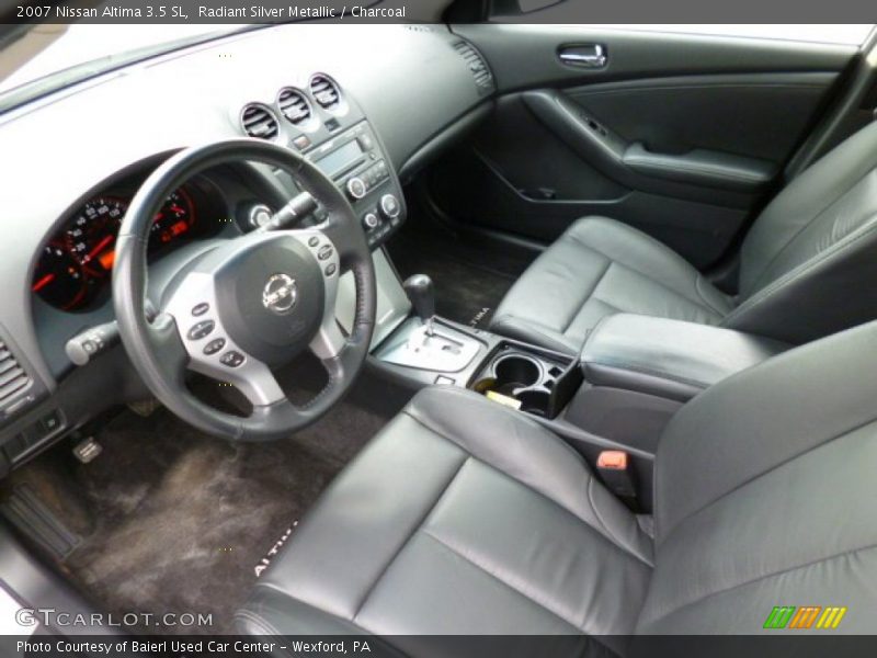 Radiant Silver Metallic / Charcoal 2007 Nissan Altima 3.5 SL