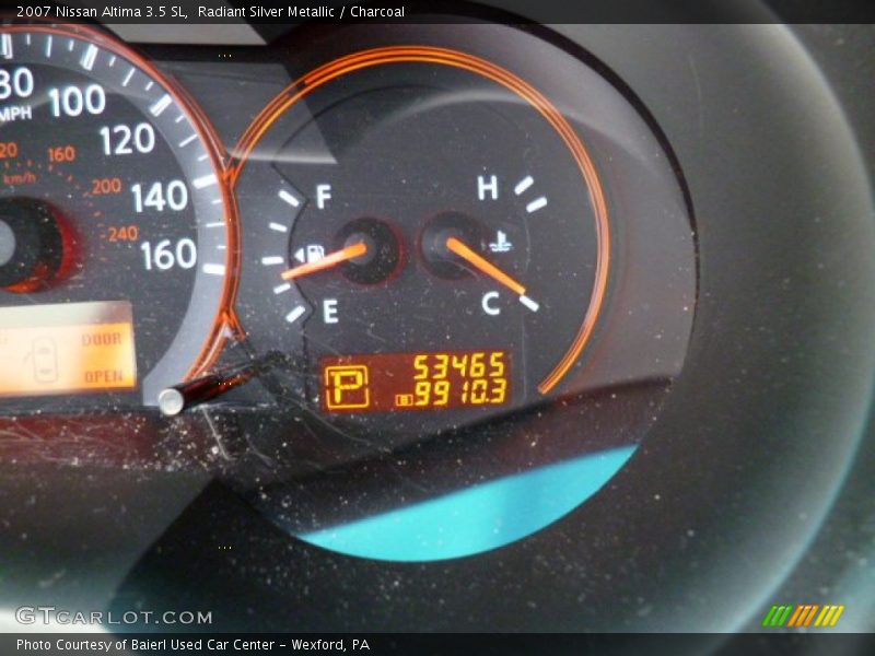 Radiant Silver Metallic / Charcoal 2007 Nissan Altima 3.5 SL