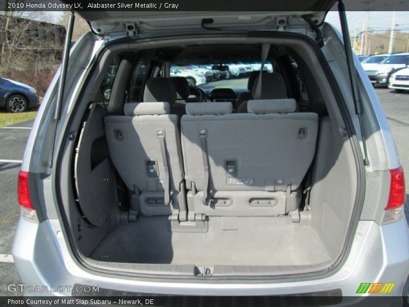 Alabaster Silver Metallic / Gray 2010 Honda Odyssey LX