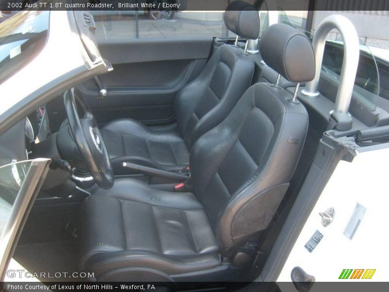 Brilliant White / Ebony 2002 Audi TT 1.8T quattro Roadster