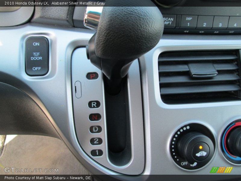 Alabaster Silver Metallic / Gray 2010 Honda Odyssey LX