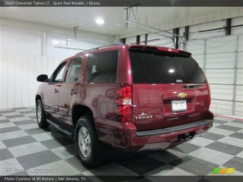 Sport Red Metallic / Ebony 2007 Chevrolet Tahoe LT