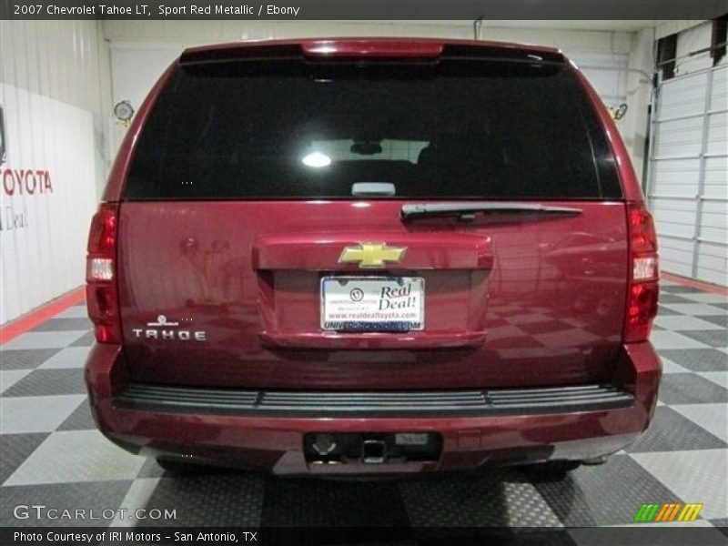 Sport Red Metallic / Ebony 2007 Chevrolet Tahoe LT
