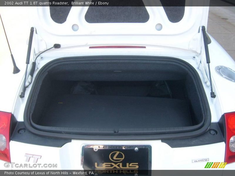 Brilliant White / Ebony 2002 Audi TT 1.8T quattro Roadster