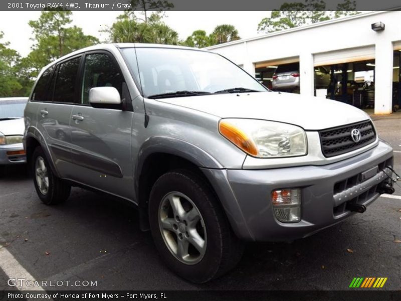 Titanium / Gray 2001 Toyota RAV4 4WD