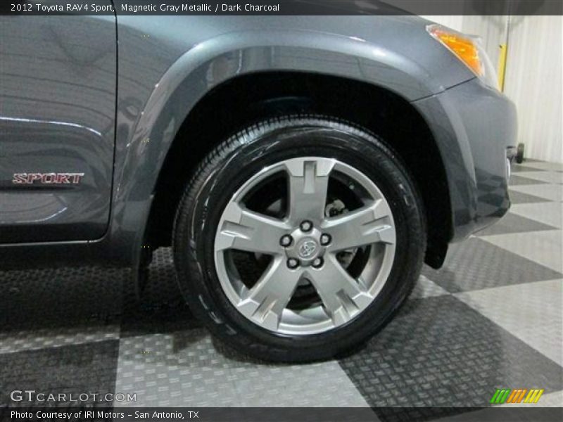 Magnetic Gray Metallic / Dark Charcoal 2012 Toyota RAV4 Sport