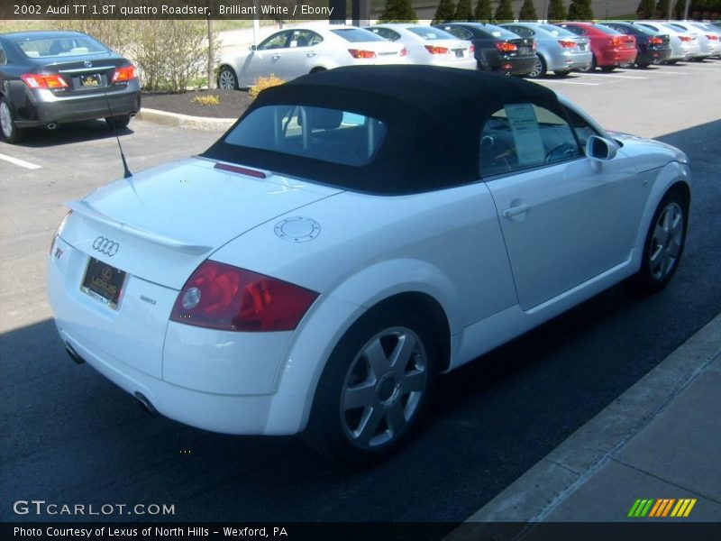 Brilliant White / Ebony 2002 Audi TT 1.8T quattro Roadster