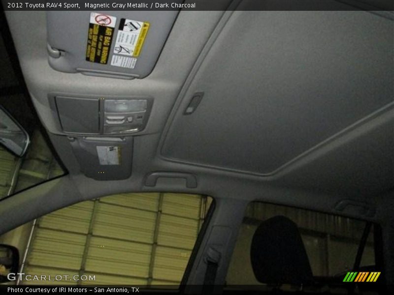 Magnetic Gray Metallic / Dark Charcoal 2012 Toyota RAV4 Sport