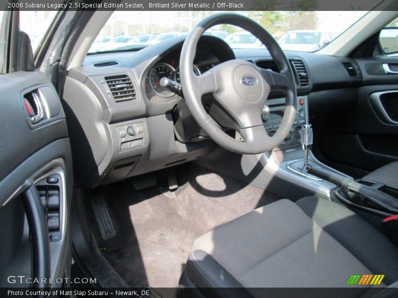 Brilliant Silver Metallic / Off-Black 2006 Subaru Legacy 2.5i Special Edition Sedan