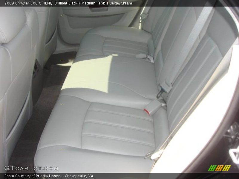 Brilliant Black / Medium Pebble Beige/Cream 2009 Chrysler 300 C HEMI