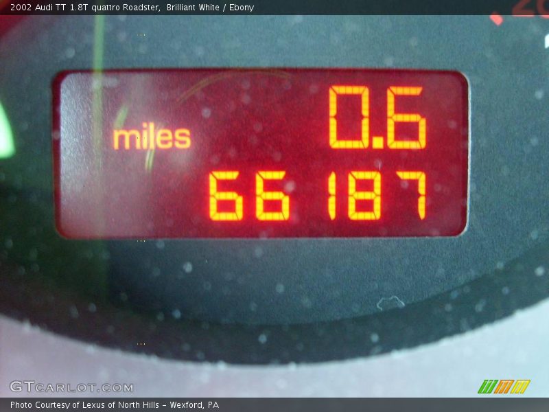 Brilliant White / Ebony 2002 Audi TT 1.8T quattro Roadster