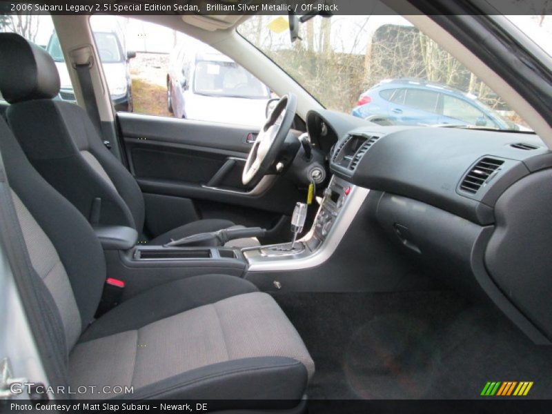Brilliant Silver Metallic / Off-Black 2006 Subaru Legacy 2.5i Special Edition Sedan