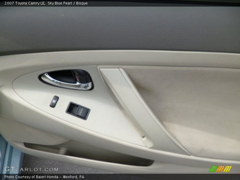 Sky Blue Pearl / Bisque 2007 Toyota Camry LE
