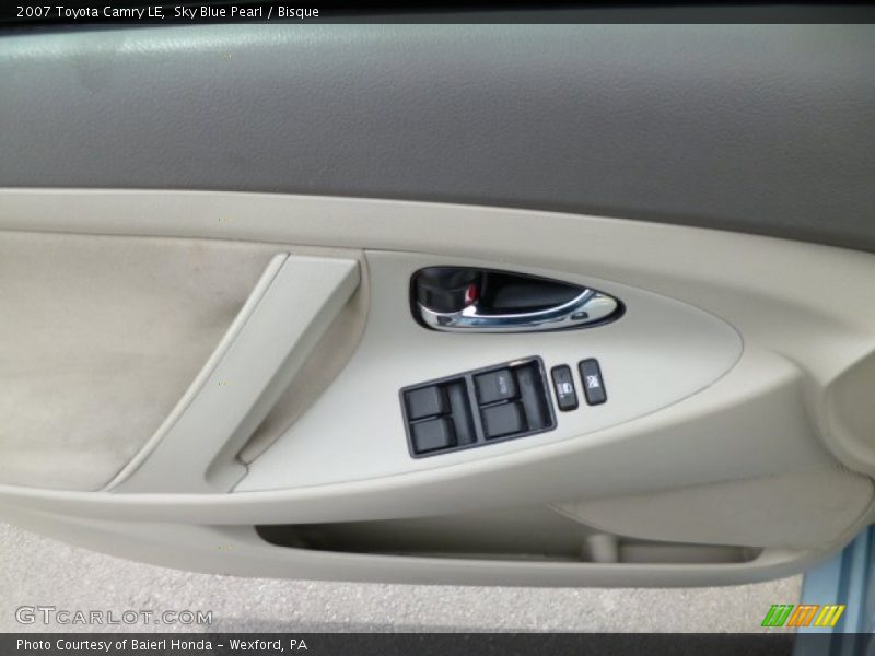 Sky Blue Pearl / Bisque 2007 Toyota Camry LE