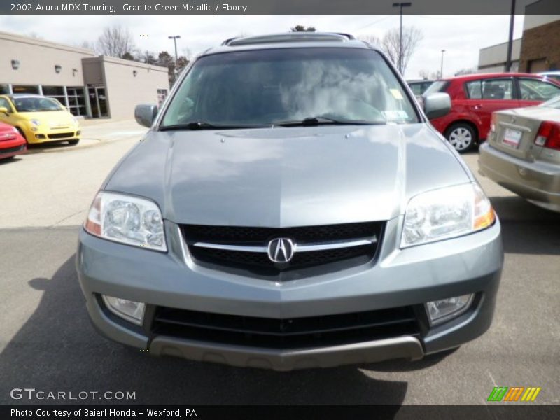 Granite Green Metallic / Ebony 2002 Acura MDX Touring