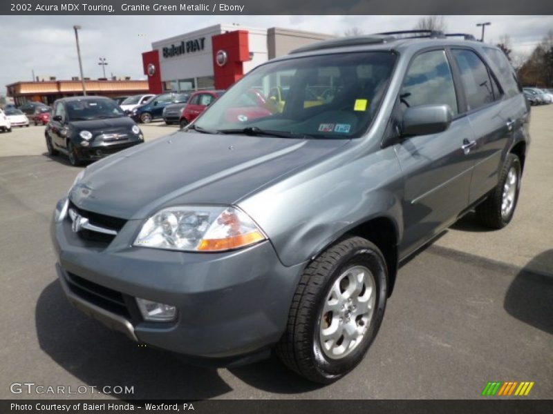 Granite Green Metallic / Ebony 2002 Acura MDX Touring