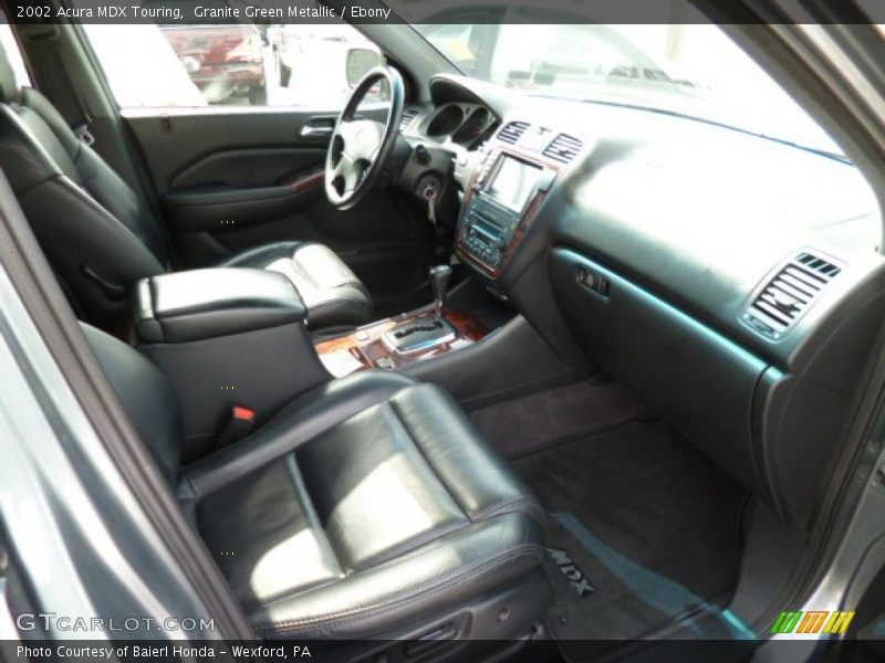Granite Green Metallic / Ebony 2002 Acura MDX Touring