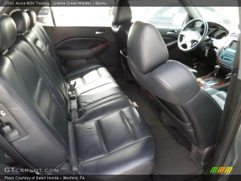 Granite Green Metallic / Ebony 2002 Acura MDX Touring