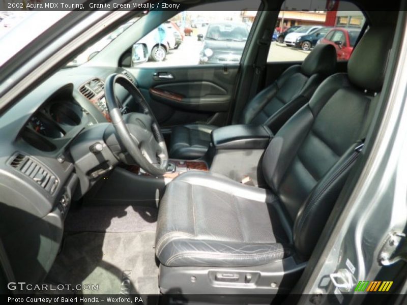 Granite Green Metallic / Ebony 2002 Acura MDX Touring